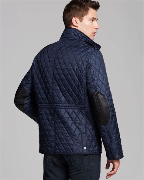 burberry brit navy blue cotton jacket|burberry brit denim jacket.